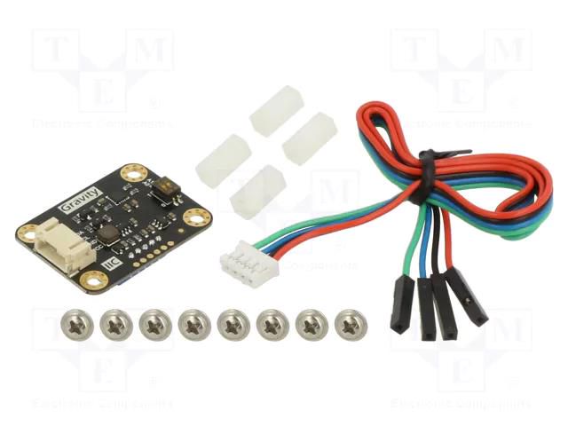 Sensor: gas level; electrochemical; Gravity,I2C; 3.3÷5VDC; 95% DFROBOT DF-SEN0321