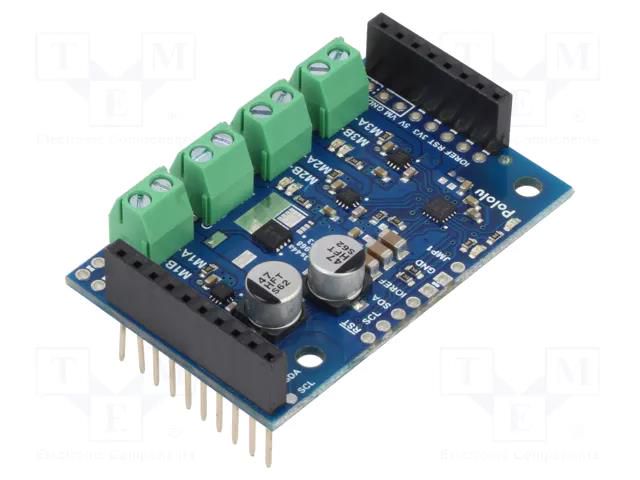 DC-motor driver; Motoron; I2C; Icont out per chan: 1.7A; Ch: 3 POLOLU POLOLU-5068