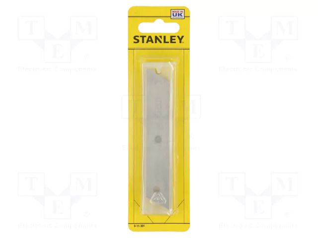 Blade; 18mm; 10pcs. STANLEY STL-0-11-301
