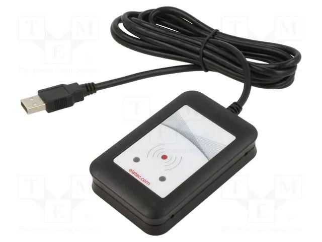 RFID reader; 4.3÷5.5V; USB; antenna; Range: 100mm; 88x56x18.5mm ELATEC T4BT-FB2BEL2-I