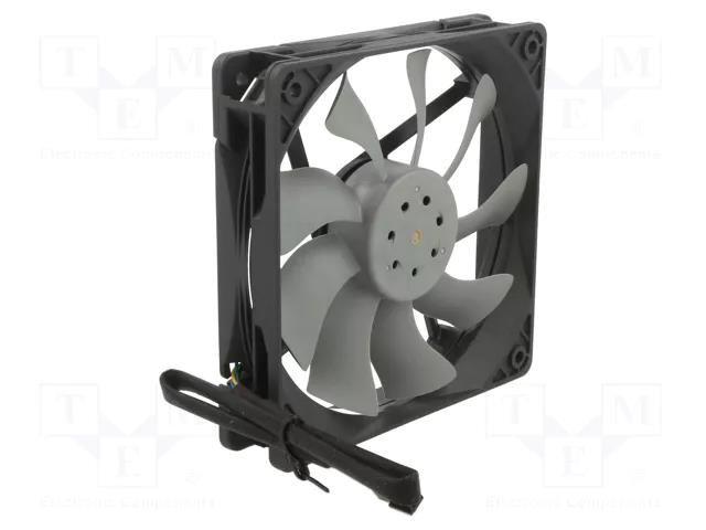 Fan: DC; axial; 12VDC; 120x120x25mm; 31.7dBA; ball; 0÷2krpm; IP68 Akasa AK-FN110