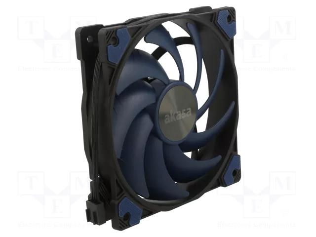 Fan: DC; axial; 12VDC; 120x120x25mm; 33.1dBA; HDB; 500÷2000rpm Akasa AK-FN117