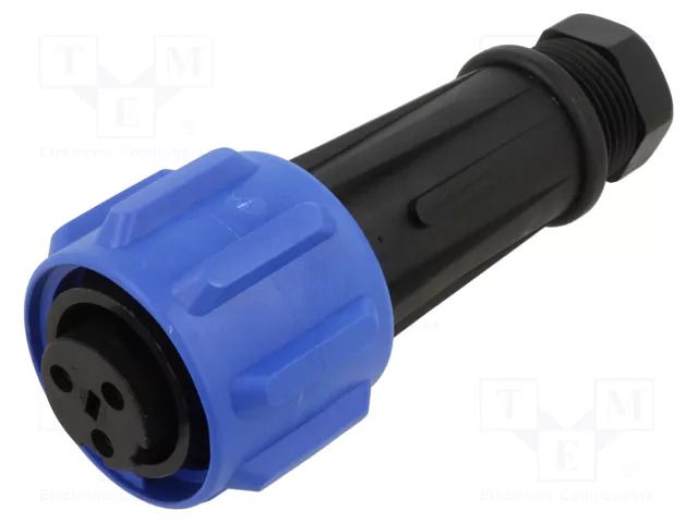Connector: circular; plug; female; PIN: 3; 32A; 600V; Buccaneer 900 BULGIN PX0911/03/S/02