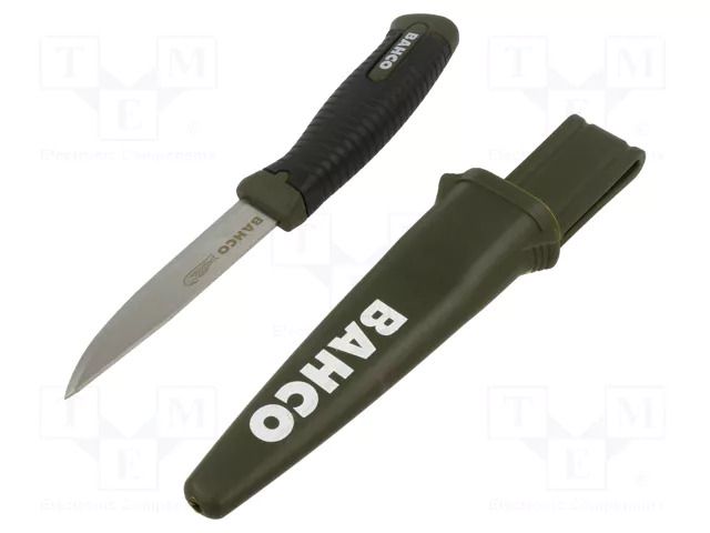 Knife; Overall len: 225mm; Blade length: 100mm; Laplander BAHCO SA.2446-LAP