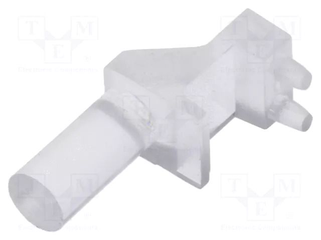 Fiber for LED; Ø3mm; Front: flat; angular,with PCB mounting BIVAR SLP3-150-250-F