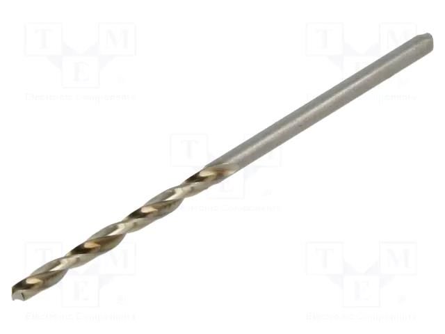 Drill bit; for metal; Ø: 2mm; high speed steel; 3pcs; blister ALPEN-MAYKESTAG ALP.18100200100