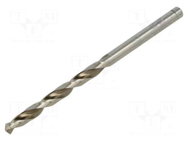 Drill bit; for metal; Ø: 4mm; high speed steel; 2pcs; blister ALPEN-MAYKESTAG ALP.18100400100