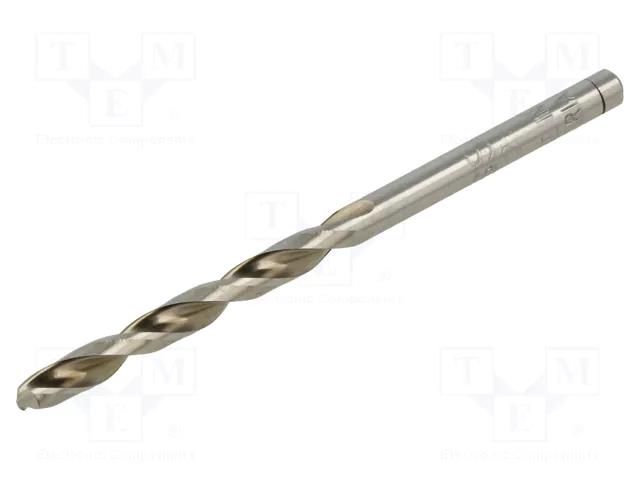 Drill bit; for metal; Ø: 4.2mm; high speed steel; 2pcs; blister ALPEN-MAYKESTAG ALP.18100420100