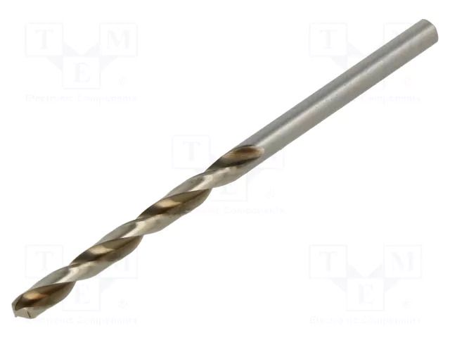 Drill bit; for metal; Ø: 3.3mm; L: 65mm; high speed steel; blister ALPEN-MAYKESTAG ALP.18400330100