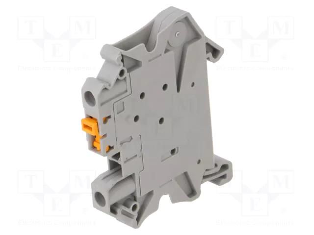 Splice terminal: rail; screw terminal; polyamide; 0.14÷6mm2 PHOENIX CONTACT UT4-MT