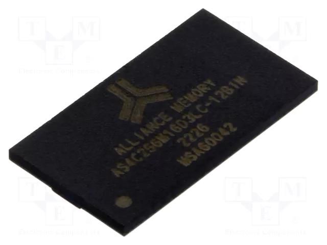 IC: DRAM memory; 4GbDRAM; 256Mx16bit; 1.35V; 800MHz; 13.75ns ALLIANCE MEMORY 4C256M16D3LC12BIN