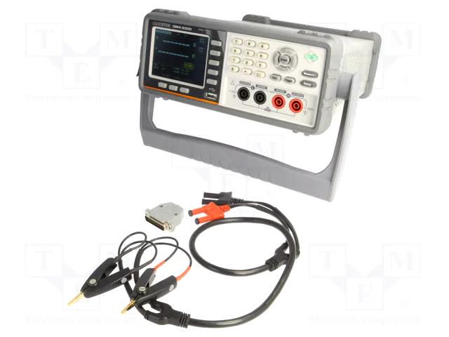 Tester: batteries and rechargeable batteries; 264x107x350mm GW INSTEK GBM-3300