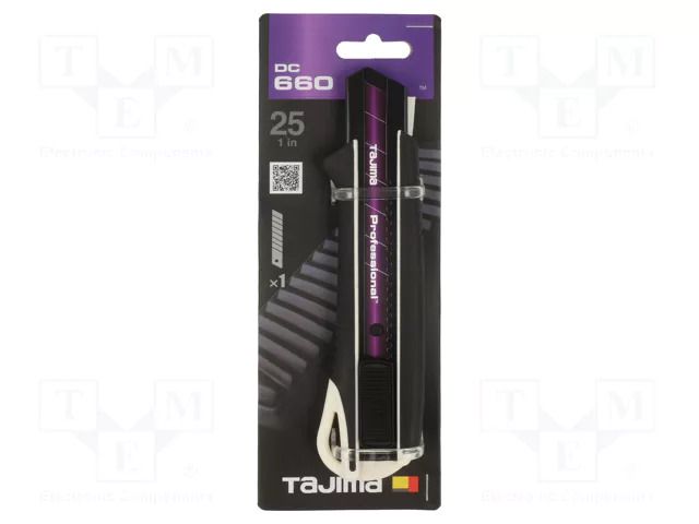 Knife; professional,universal; 25mm TAJIMA TJ-DC660N/W1