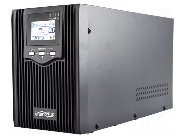 Power supply: UPS; 1.6kW; 2kVA; 220V; 144x410x215mm; 9Ah; Ubatt: 12V GEMBIRD EG-UPS-PS2000-02