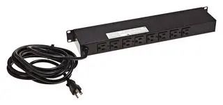 POWER OUTLET STRIP, 19" RACK MOUNT, 15A POS-194-S