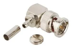 RF CONNECTOR, BNC, R/A PLUG, CABLE 112588