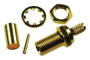 CONNECTOR, MCX, JACK, 50 OHM, PANEL 252145