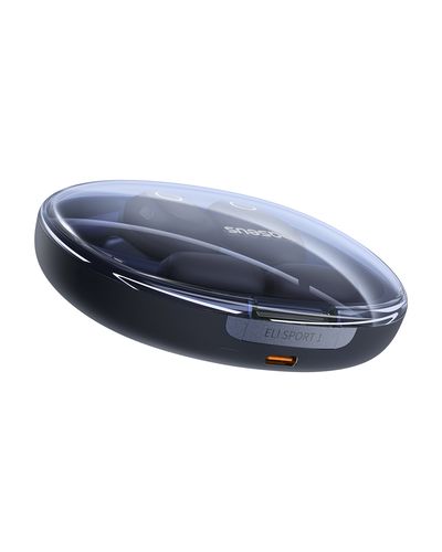 Belaidės Bluetooth 5.3 ausinės Eli Sport 1 su įkrovimo dėklu, juodos A00064400121-00 6932172648275