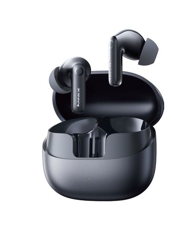 Belaidės Bluetooth 6.0 ausinės Bass BP1 Pro su triukšmo slopinimu ir įkrovimo dėklu, juodos A0010504 6932172694982