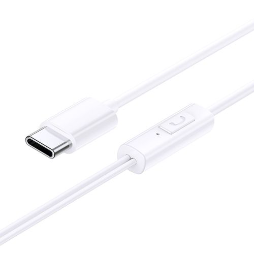 Ausinės su mikrofonu 1.2m (USB-C kištukas) Encok CZ11, baltos A00164300213-Z1 6932172645687