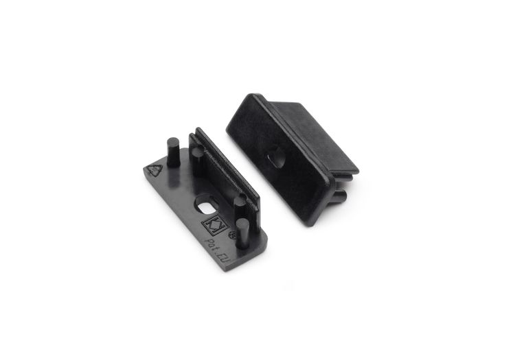 Ending SURFACE14 TOPMET with hole black A2100002 5901597202271