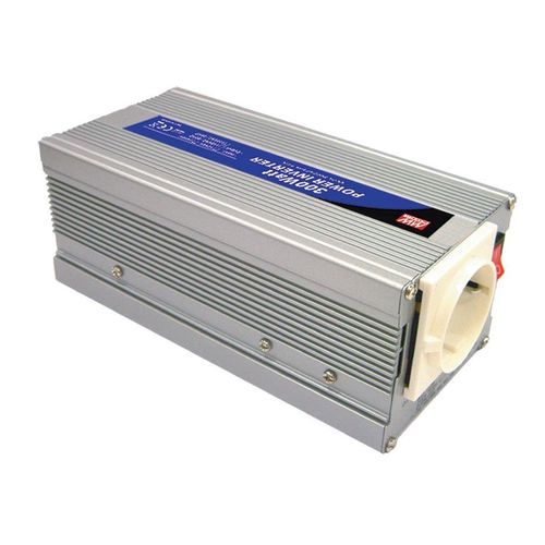 Įtampos keitiklis 12Vdc/230Vac 300W/600W 50Hz modifikuotas sinusas, MEAN WELL A301-300-F3