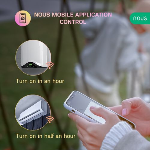 Умная розетка WIFI RISE A7 SMART Plug 16A, TUYA / Smart Life NOUS-A7 5907772033463