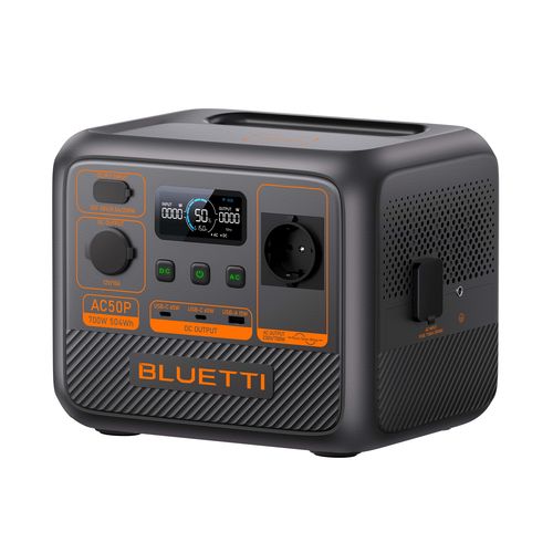 BLUETTI Kilnojama energijos stotelė 700W 504Wh LiFePO4 AC50P 6970991296536