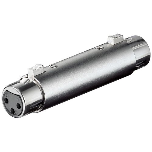 Perėjimas XLR-3 lizdas  - XLR-3 lizdas AD/CA-F:CA-F 4040849274596