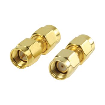 Perėjimas SMA RP kištukas - SMA kištukas AD/SRP-M:SMA-M 5412810177530; 5412810425495