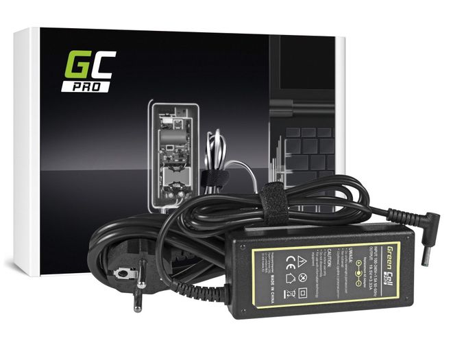 Блок питания 65W 19,5V 3,33A, 4,5x3,0мм с контактом, HP, Green Cell PRO AD49P 5902719425516
