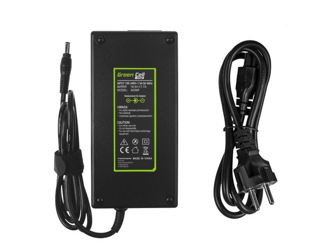 Блок питания 150W 19.5V 7.7A, 5.5x2.5mm, ASUS, Green Cell PRO AD56P 5903317226291