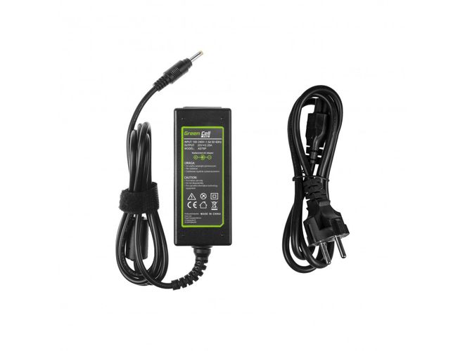 45W įkroviklis nešiojamam kompiuteriui 20V 2.25A, 4.0x1.7mm, LENOVO, Green Cell PRO AD76P 5903317225744