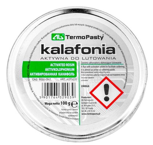 Kanifolija, 100g, AG TermoPasty, AGT-035 KANIF/100 5901764329039