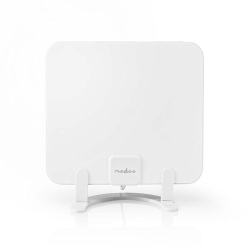 Indoor HDTV Antenna | Active | FM / UHF / VHF | Reception range: 0-25 km | LTE700 | Gain: 30 dB | ABS | White ANIR2502BK700 5412810309337