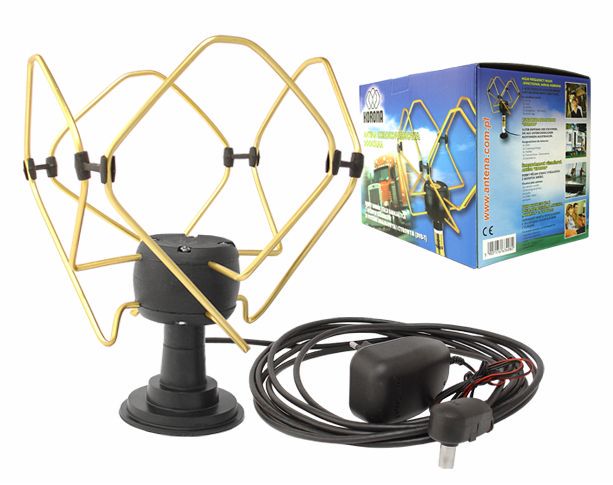 Indoor antenna KORONA with amplifier 20-36dB ANT/KORONA