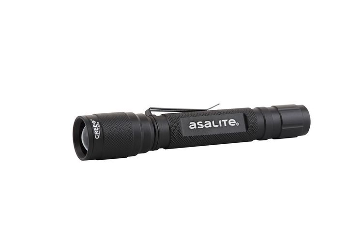 Žibintuvėlis LED CREE XPG3, 3W 200lm 2xAA (R6), ZOOM, IPX4, ASALITE ASA17040ZOOM 5999565662875