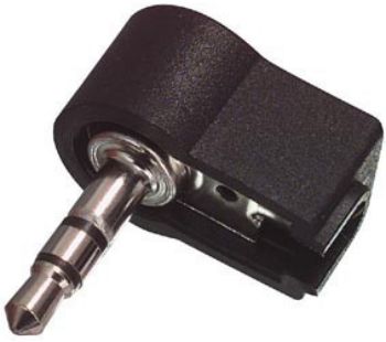 Kištukas 3.5mm stereo plastikinis kampinis LUMBERG AU/CX-3.5S-M-PL/LM/A