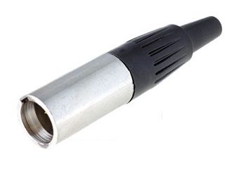 Kištukas mikrofoninis kabelinis 3pin. mini  XLR AU/CX-CA-3M/MINI