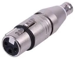 ADAPTOR, XLR SKT-BNC SKT NA2FBNC
