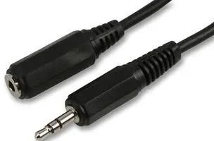LEAD 3.5MM STEREO PLUG-SOCKET 1M PSG03081
