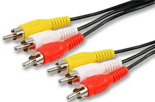 3X PHONO TO 3X PHONO PLUGS - 0.25M PSG03054