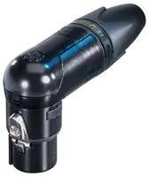 SOCKET, XLR, 90DEG, 3POLE NC3FRX-B