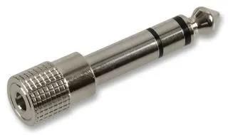 ADAPTER, STEREO 6.35MM PLUG -3.5MM RCPT PS000155