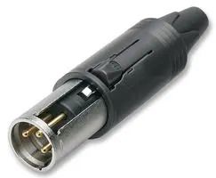 CONN, XLR AUDIO, PLUG/JACK, 3POS, CABLE NC3FM-C