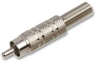 PHONO PLUG, NICKEL PLATED, 6MM PSG03461