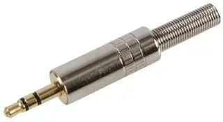 3.5MM JACK PLUG, 3P, METAL PSG03692