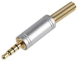 CONNECTOR, 3.5MM JACK PLUG, 4P, METAL+SR PSG03880