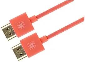 LEAD, HDMI ULTRA SLIM, 4K@60HZ 0.9M RED C-HM/HM/PICO/RD-3