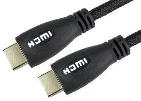 5M HS HDMI WITH ETHERNET, WHITE LED 99HD4-05WT